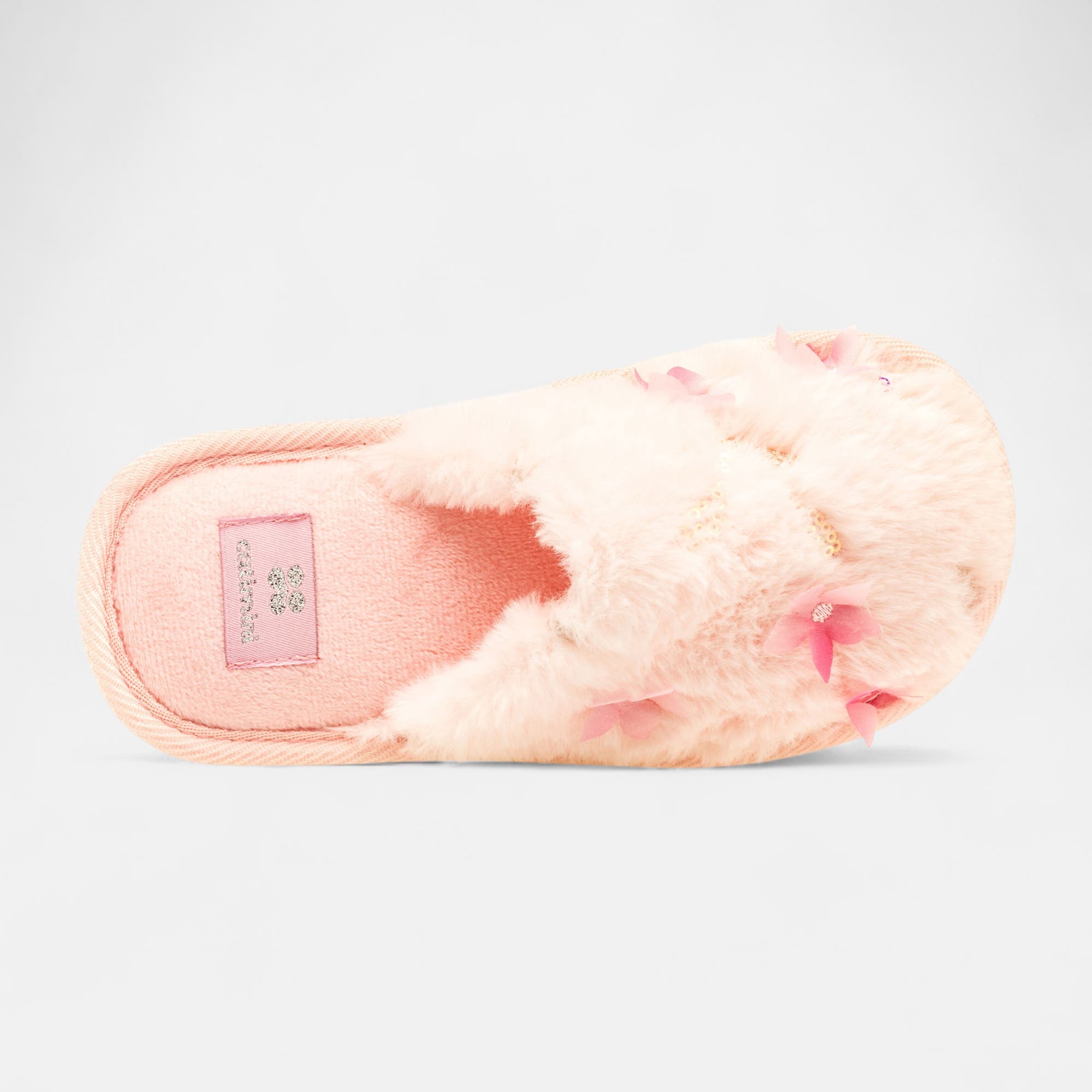 Pantoufles mules Fille rose