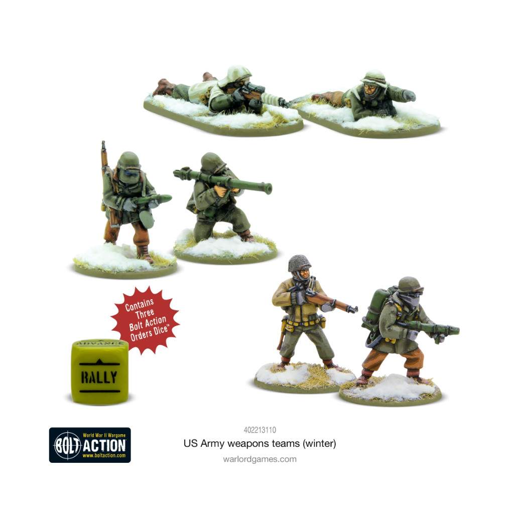Bolt Action - US Army (Winter) Weapons Teams