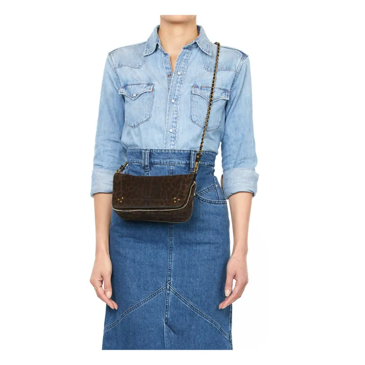 Jérôme Dreyfuss Sac Bobi S | Léopard Kaki