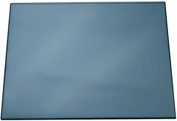 DURABLE - Skrivebordsmatte med gjennomsiktig belegg - 65 x 52 cm - plast - mørk blå
