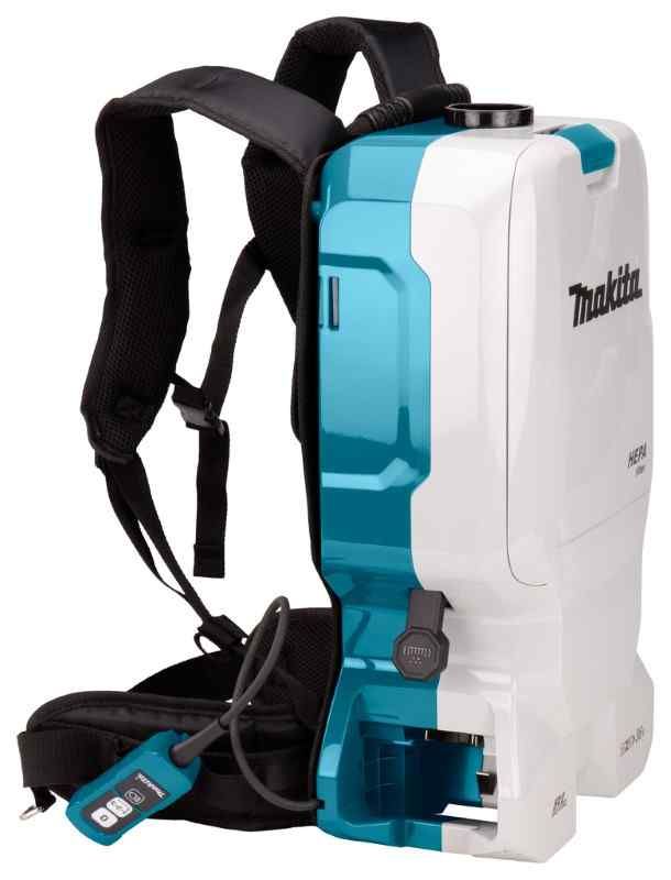 Makita DVC660PT2 2x18V Li-ion accu rugstofzuiger voor schoonmaak set (2x5.0Ah)
