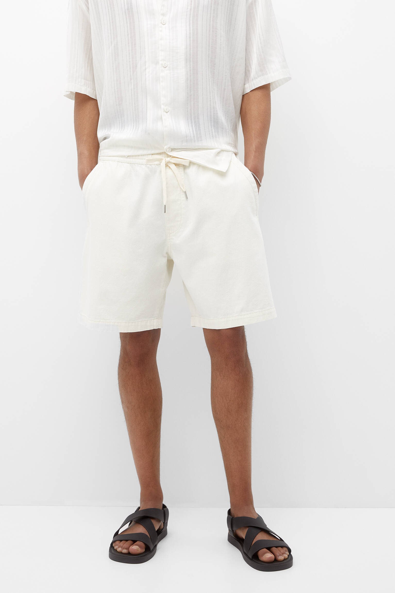 Bermuda jeans Trunk - Raw