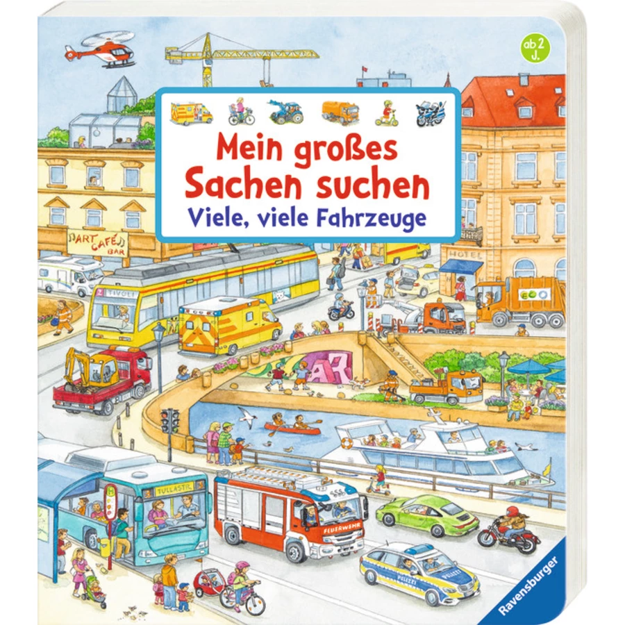 Ravensburger Erste Bilder - Mein großes Sachen suchen: Viele, viele Fahrzeuge