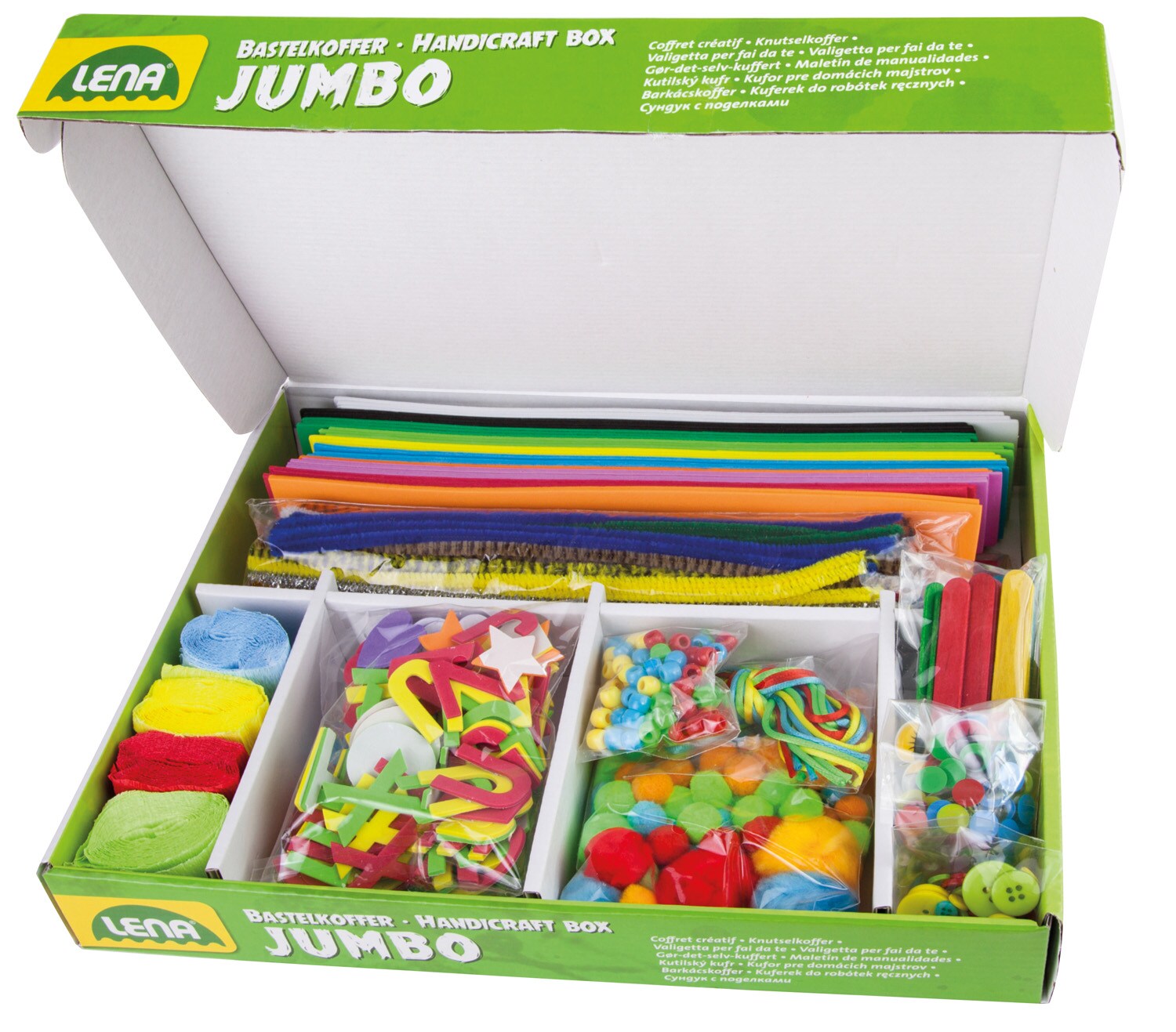 Bastelkoffer Jumbo, Faltschachtel