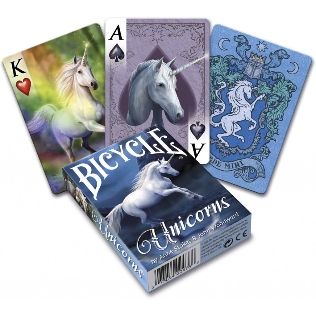 Bicycle Anne Stokes - Unicorns