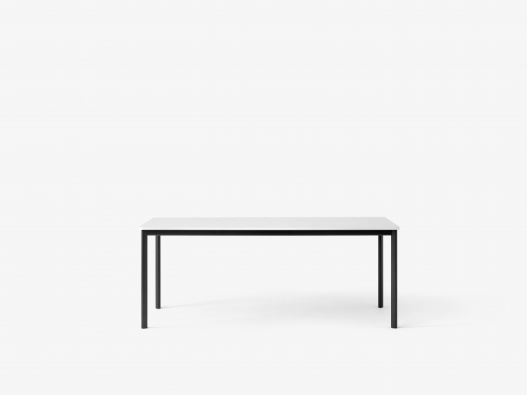 &tradition Drip HW59 tafel 190x80 zwart onderstel black fenix