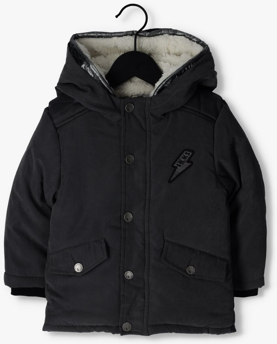 IKKS grijze ikks  parka capuche
