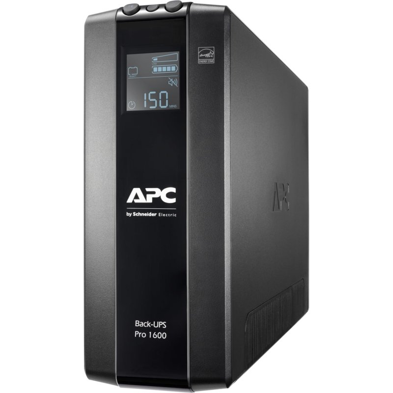 APC Back UPS Pro BR 1600VA - 8 CEI - AVR - Interface LCD