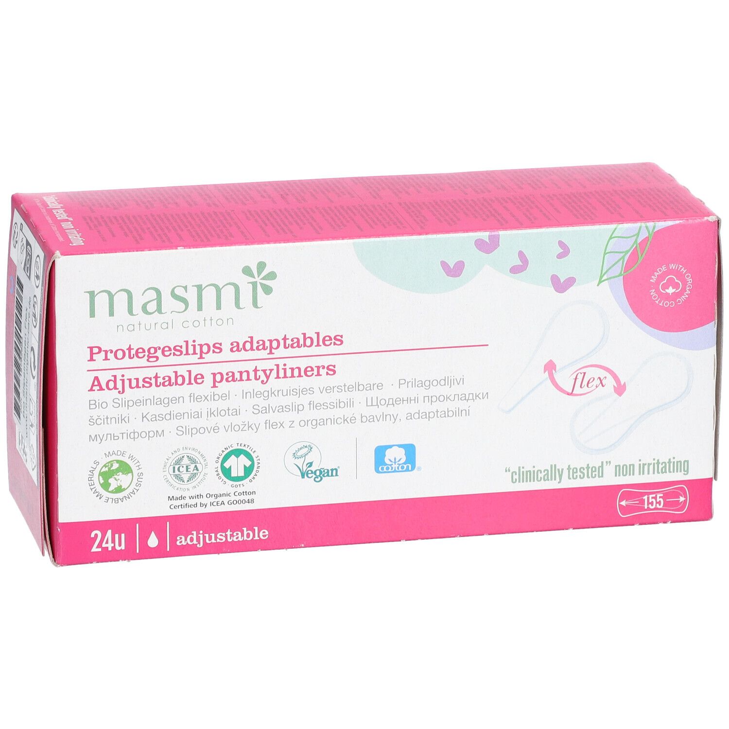 masmi Bio Slipeinlagen Flex