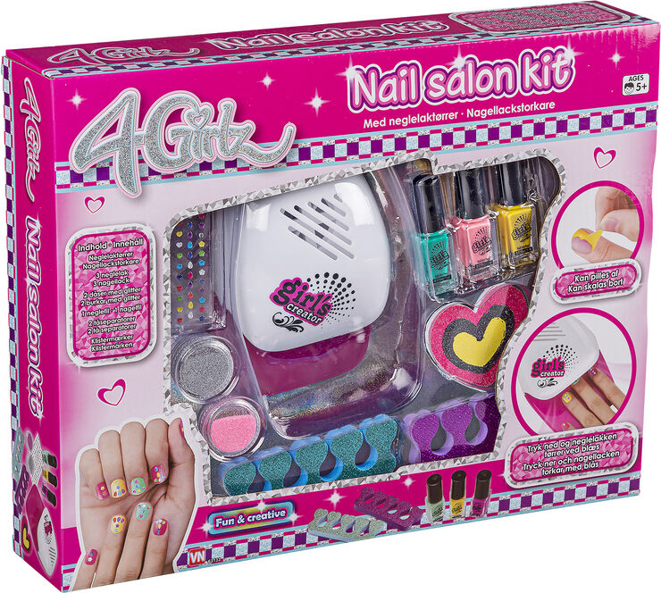 4-GIRLZ 4-GIRLZ NEGLE SALON SÆT