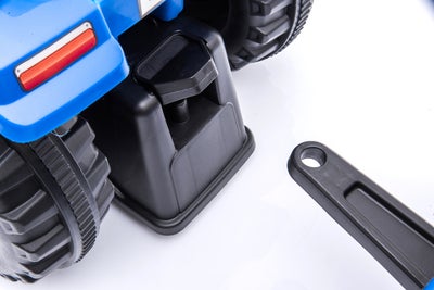 New Holland Gåbil med Tilhenger, Blå