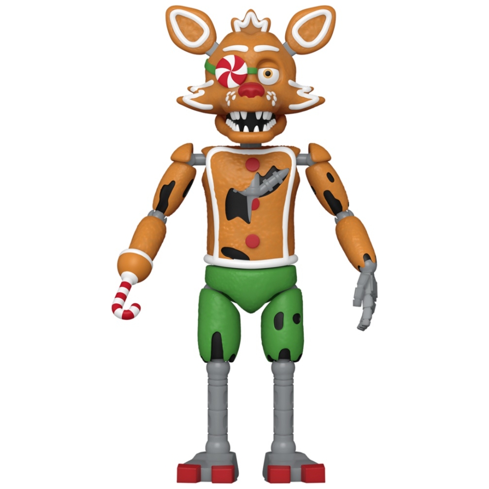 Five Nights at Freddy's Holiday Season: Gingerbread Foxy Actionfigur