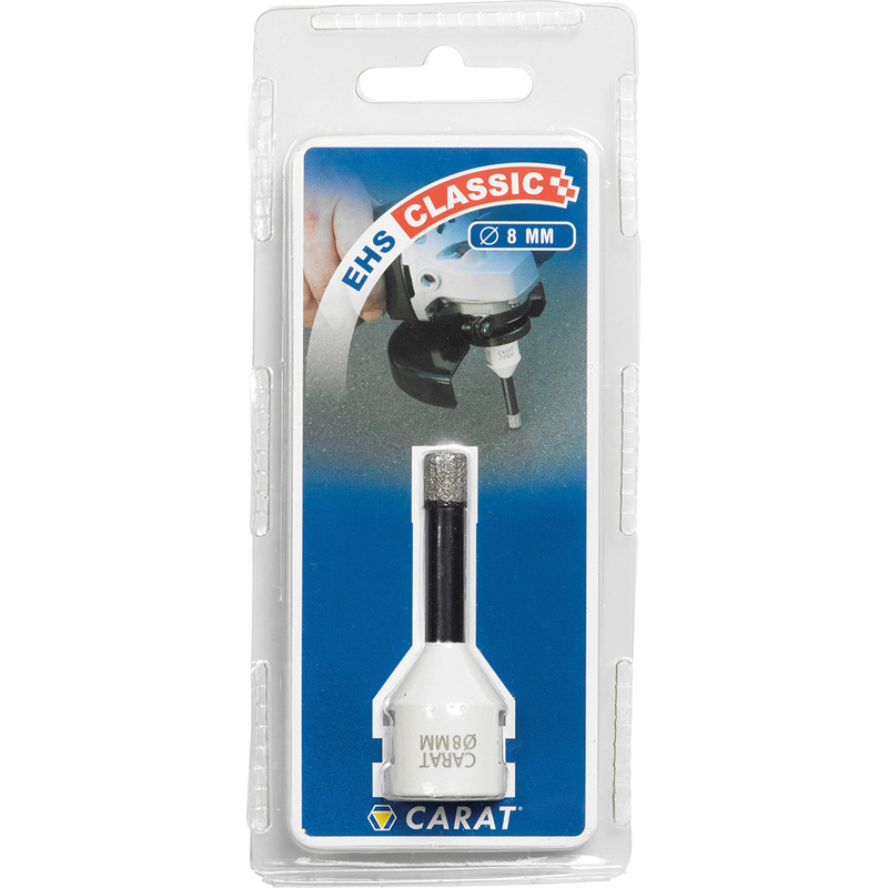 Carat droogboor tbv haakse slijper, ehsc classic Ø8xM14