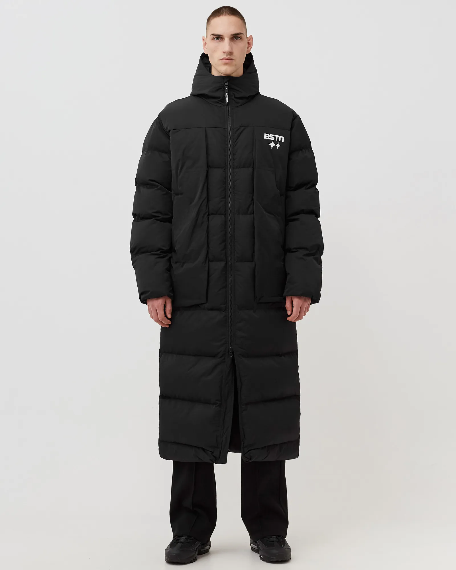 BSTN Brand Long Puffer Coat