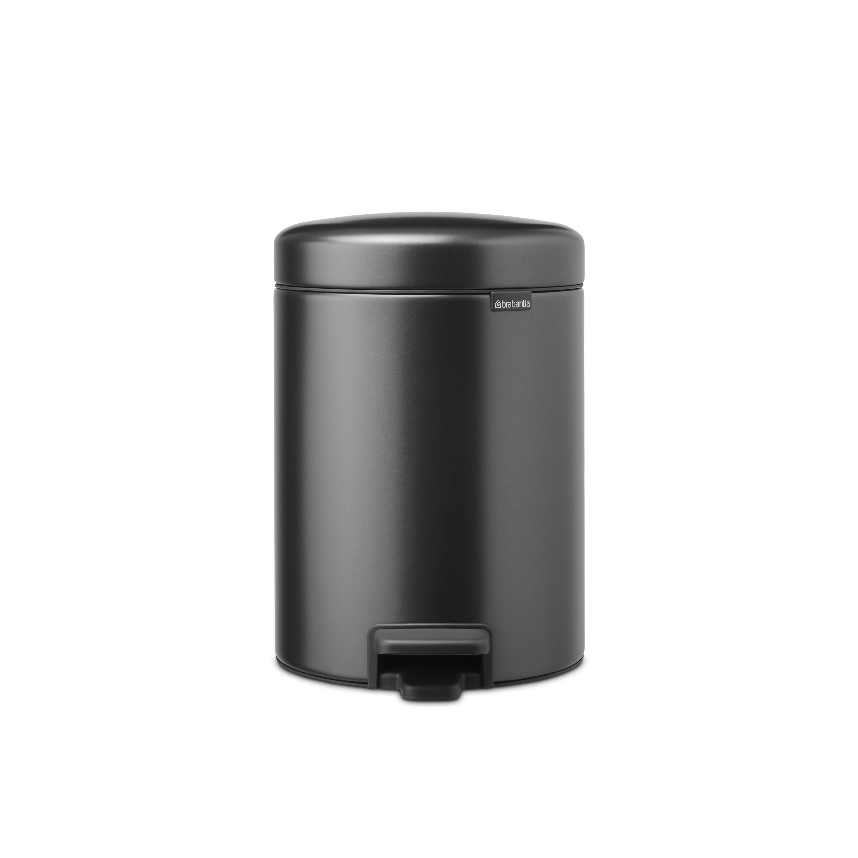 Brabantia NewIcon Pedaalemmer 5 Liter - Confident Grey
