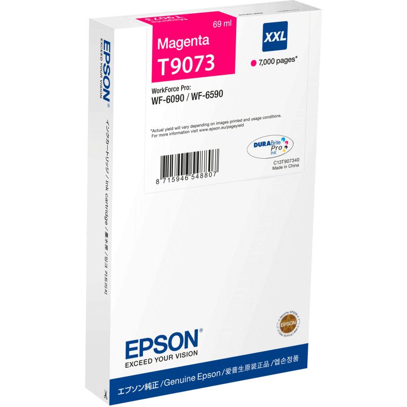 Epson T907 Cartouche d'encre pour Imprimante jet d'encre