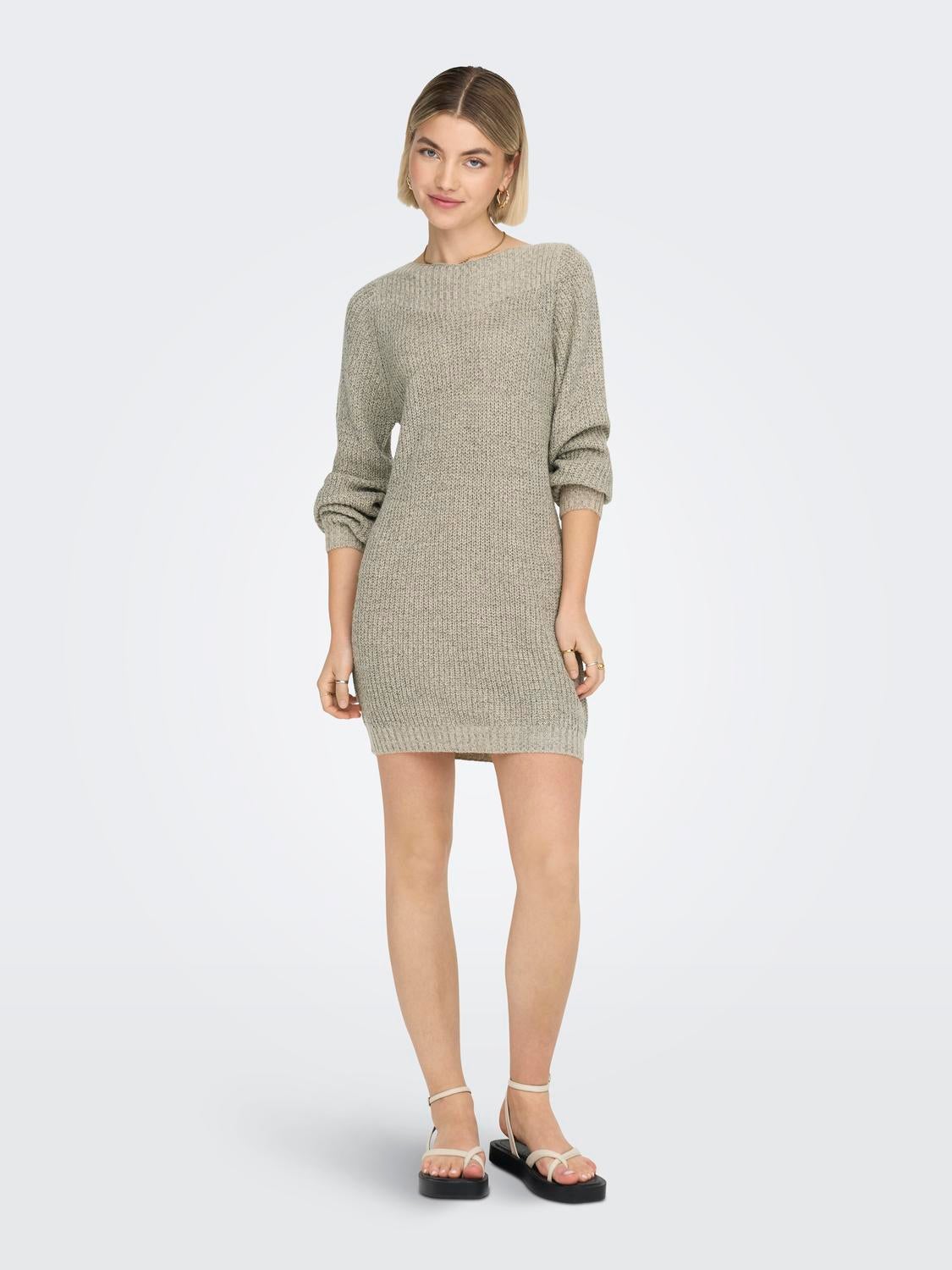 JDYWHITNEY Kurzes Kleid Cement