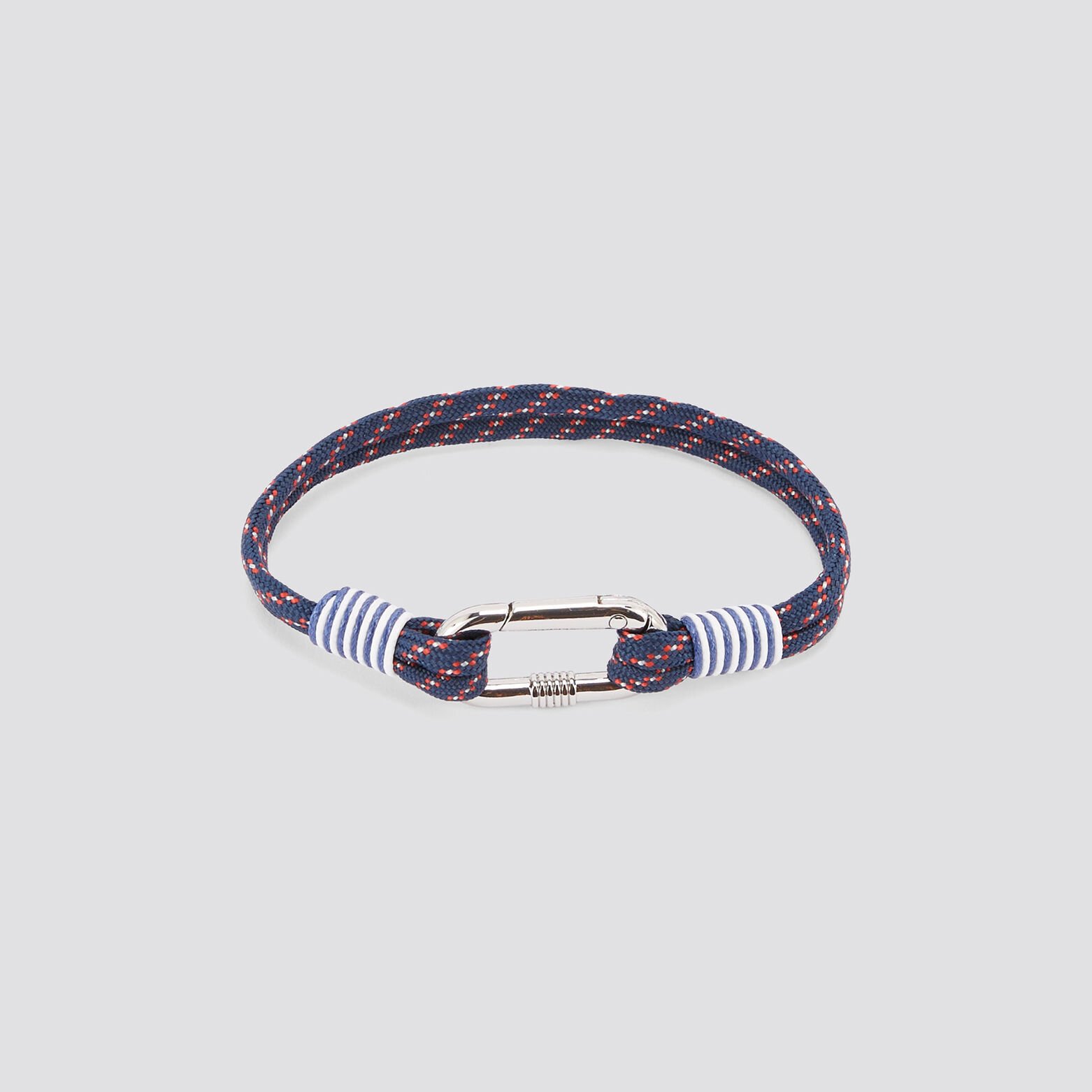 Bracelet lien cordelette Bleu foncé