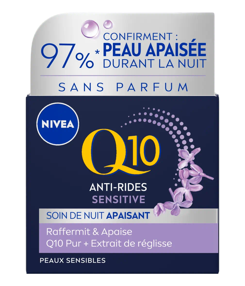 SOIN NUIT Q10 ANTI-RIDES   APAISANT