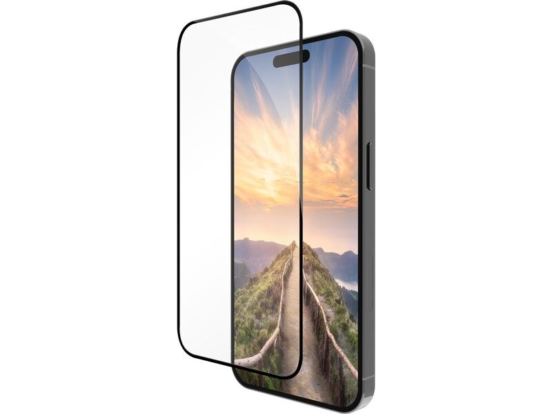 dbramante1928 Displayschutz eco-shield D3O Black Edge iPhon Display-Schutzfolie für das Apple iPhone 16 Pro Max
