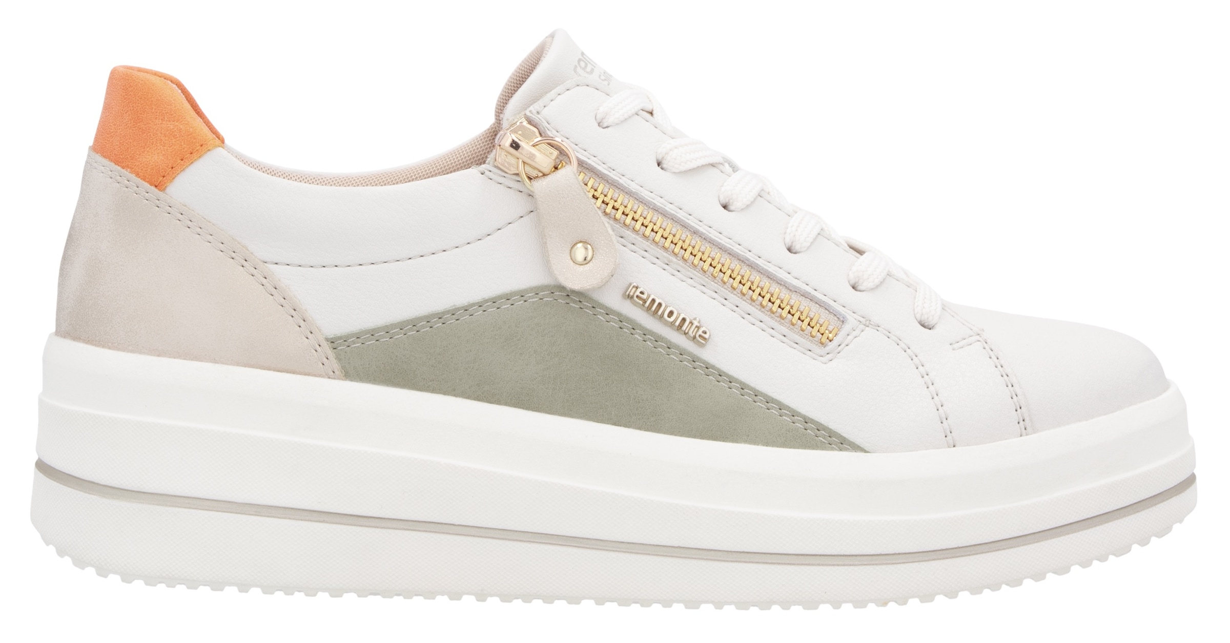 Remonte Plateausneaker  , Freizeitschuh, Halbschuh, Schnürschuh mit Soft-Einlage