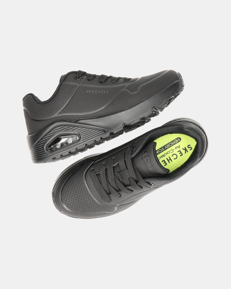 Skechers Street Uno Lage sneakers  - zwart