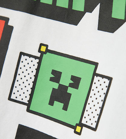 Name It T-shirt - NkmSanti Minecraft - Bright White