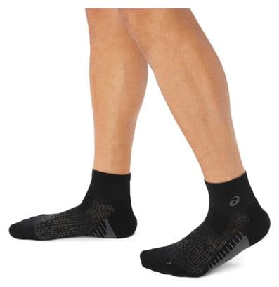 Chaussettes Unisexe Asics Performance Run Quarter Noir