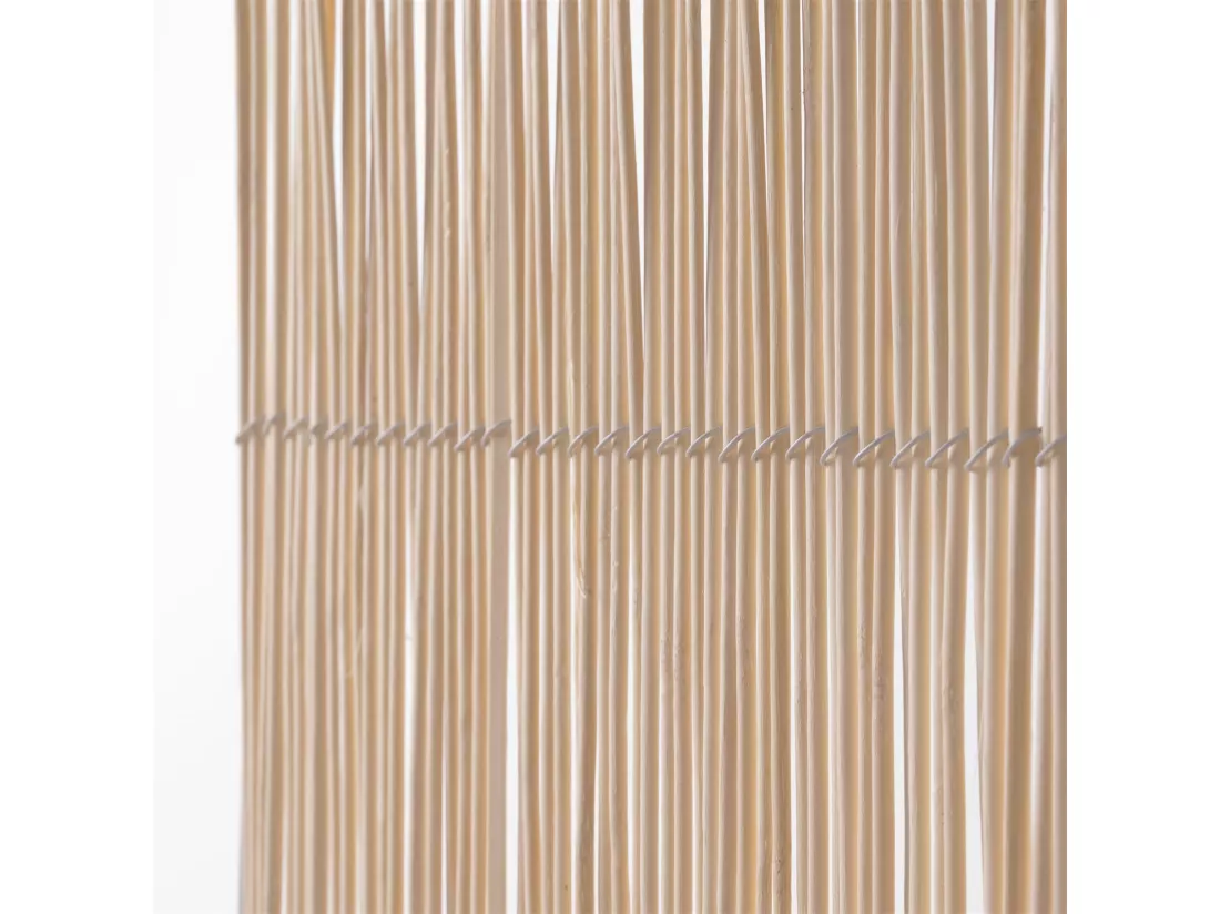 PARAVENT Spike 3 pièces. Bois de saule, pliable geblichen