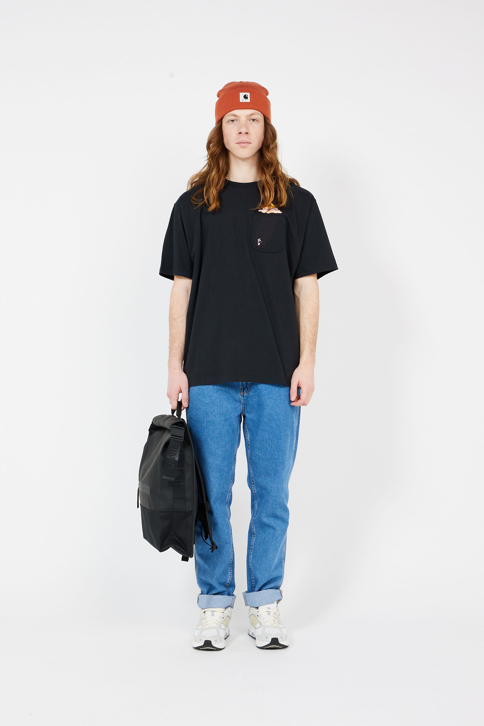 CONVERSE t-shirt NOVELTY CLOUD Noir