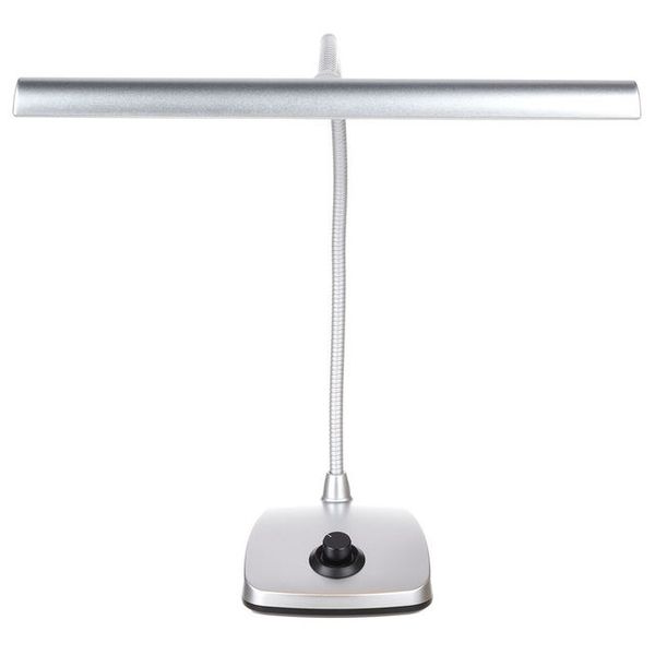K&M 12298 LED Piano Lamp Silver