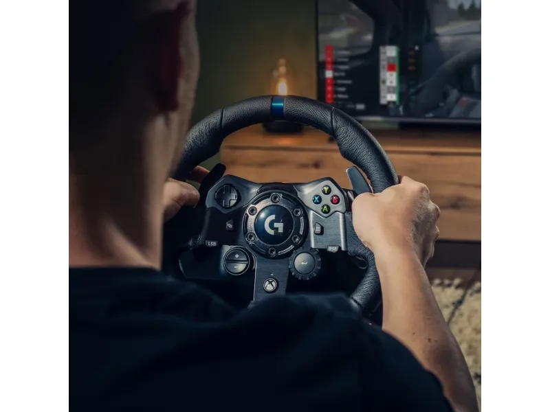 Logitech® | G923 - Rat og pedalsæt - kabling - for PC, Microsoft Xbox One