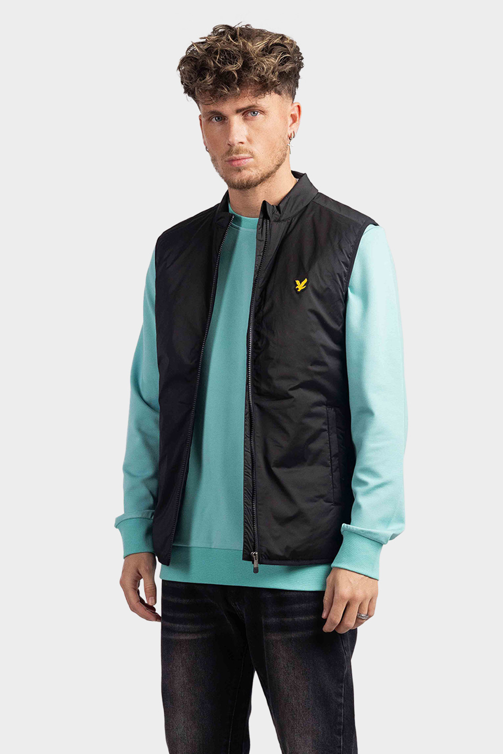 Lyle & Scott Golf Bodywarmer Heren Zwart