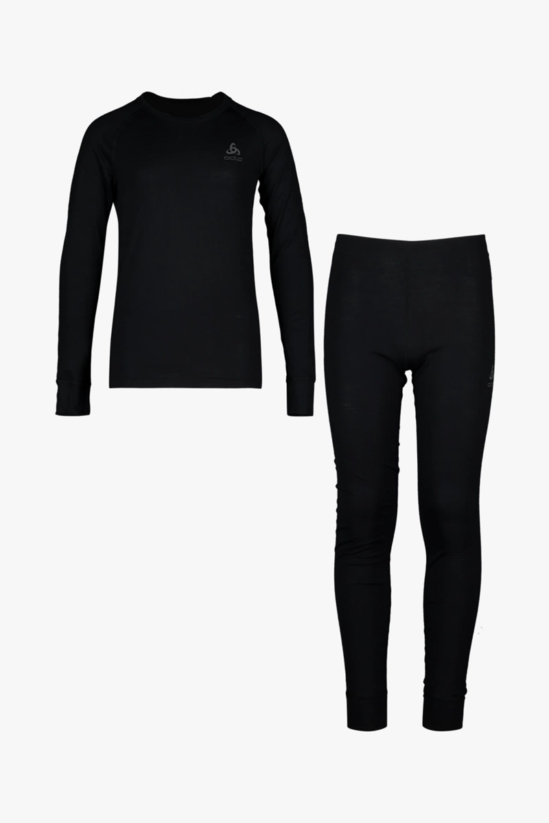 Odlo Natural Merino 200 Warm Kinder Thermo Unterwäsche Set