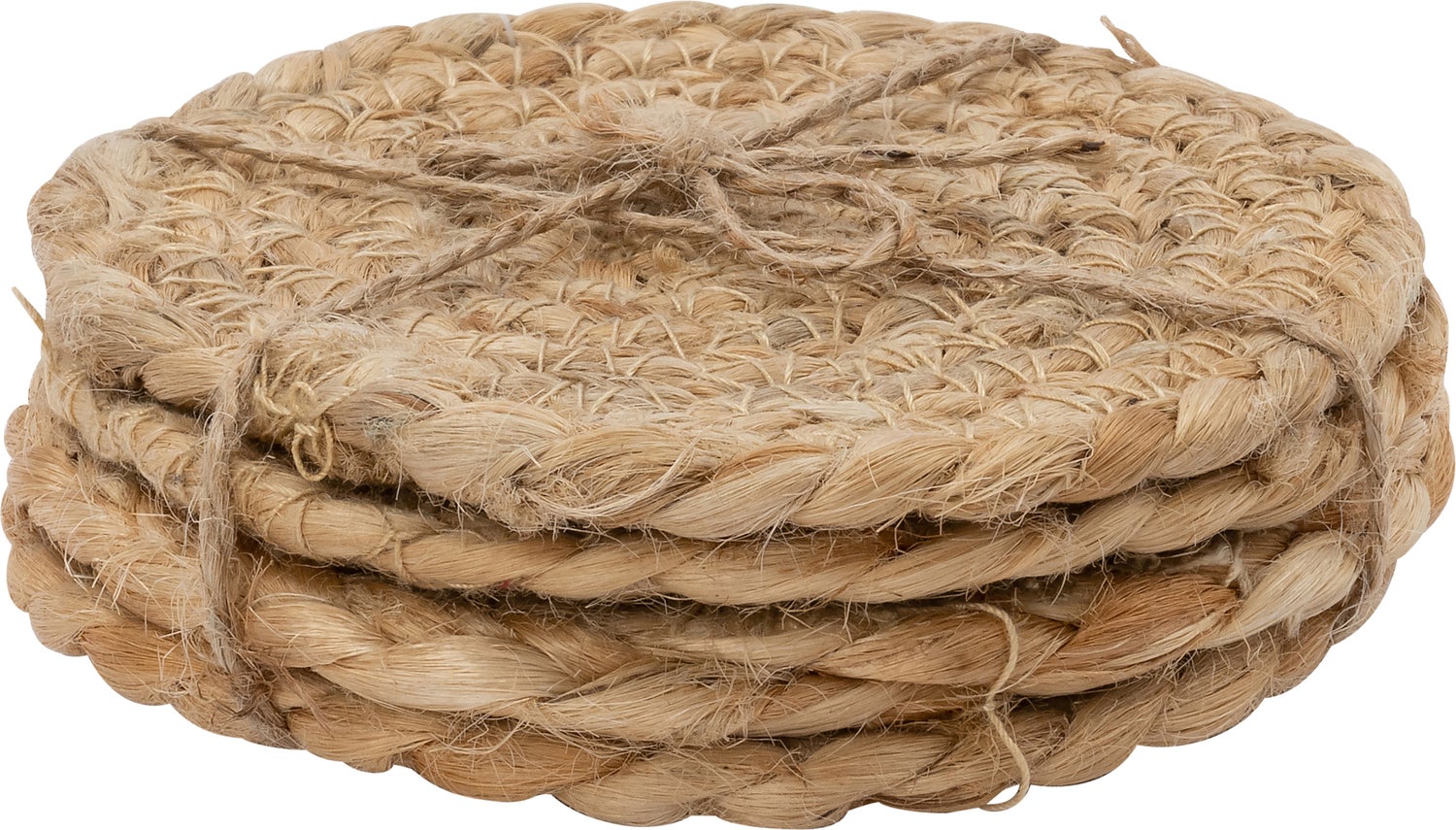 Intratuin onderzetter Fim naturel D 10 cm 4 stuks