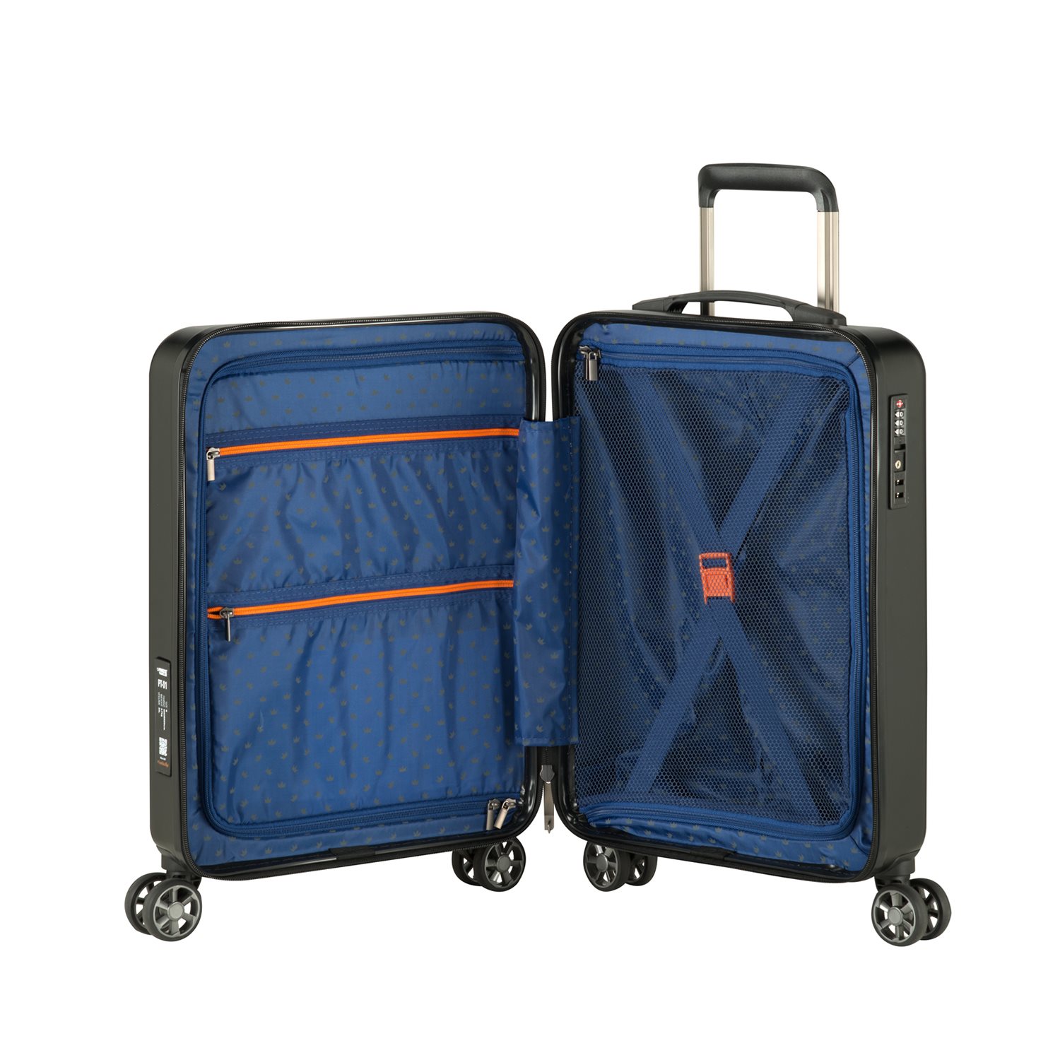Princess Traveller PT-01 Deluxe Cabin Trolley pitch black