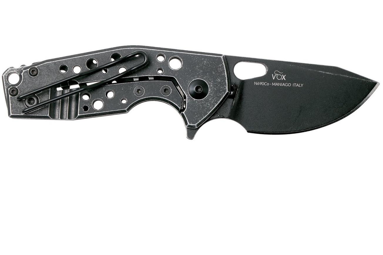 Fox Suru Alu Black FX-526ALB zakmes, Jesper Voxnaes design