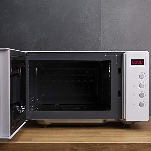 Cecotec Micro ondes numériques sans plaque GrandHeat 2010 Flatbed Steel. Puissance 700 W, Capacité 20 Litres, Grille 900 Watt, 9 Fonctions préréglées, Démarrage rapide, Nettoyage facile. : Cuisine et Maison
