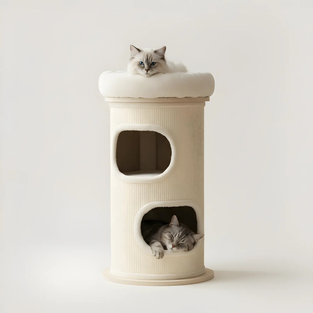 PetRhein Kratztonne Bamboo Tower