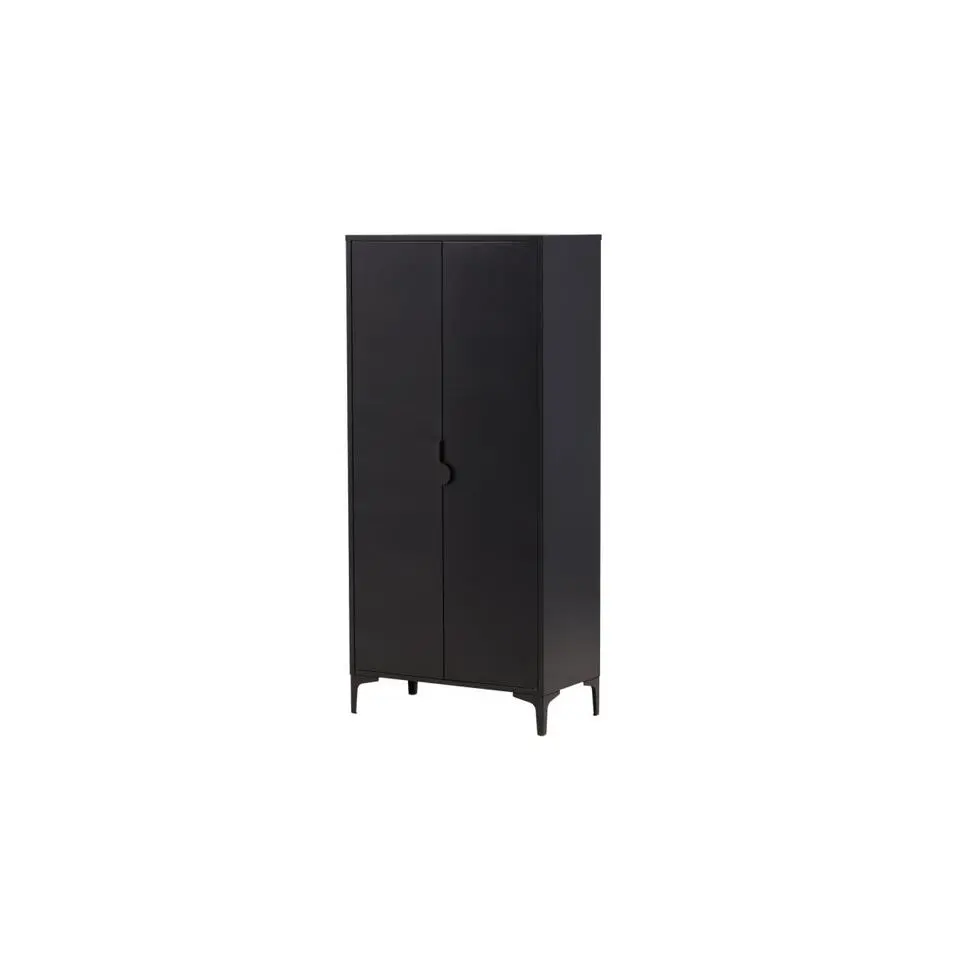 Svea - Salvo kledingkast - 85 x 183 cm - zwart