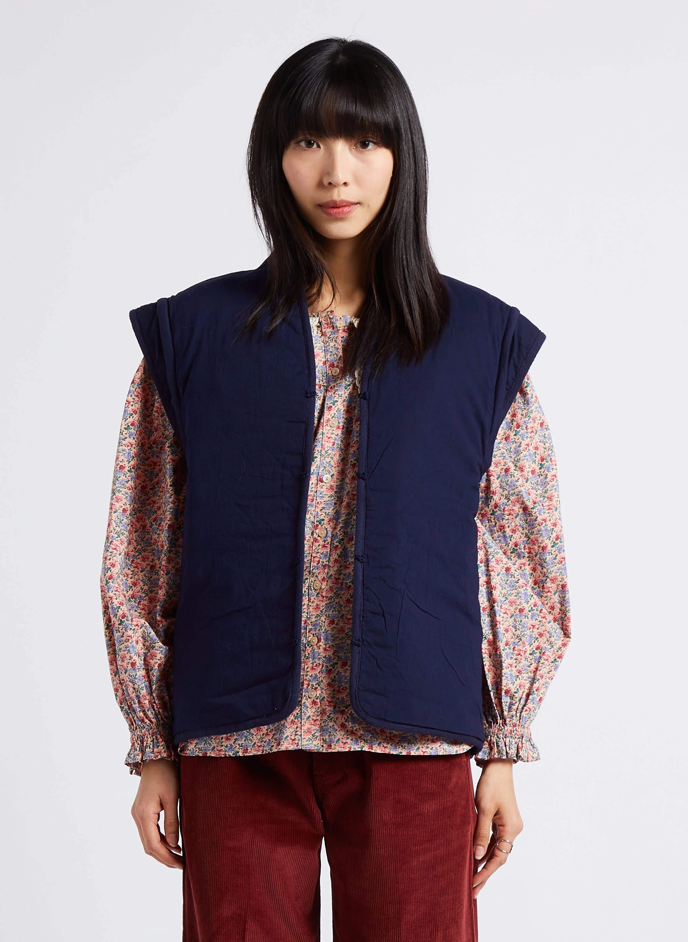 NELIANA - Veste patchwork en coton | Multicolore