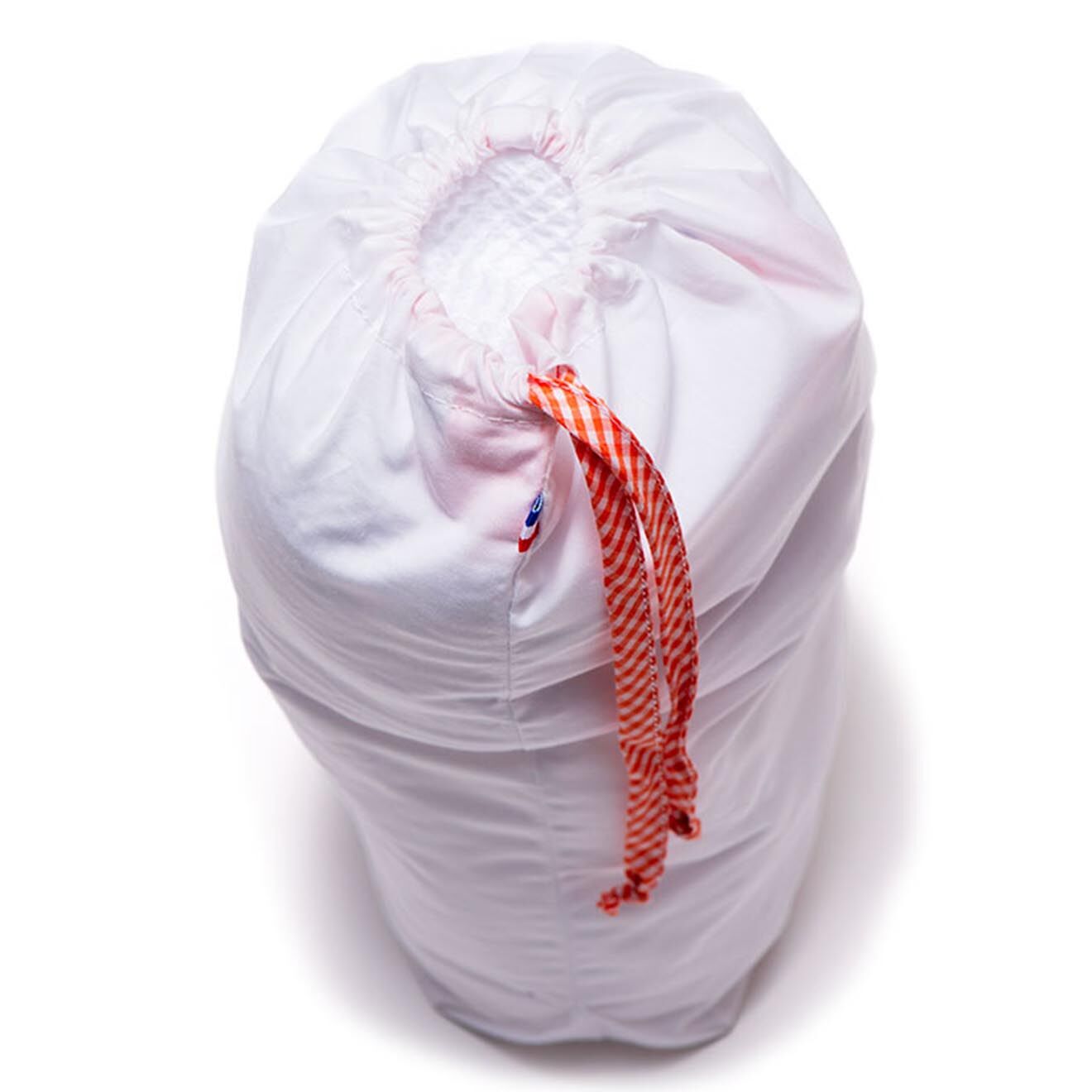 Papate Pochon de Rangement en Coton Bio blanc - 30x19 cm