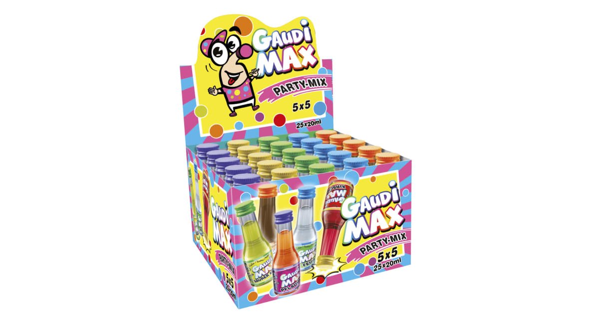Gaudi-Max Party-Mix 16,8% 25x 0,02Liter (Einweg)