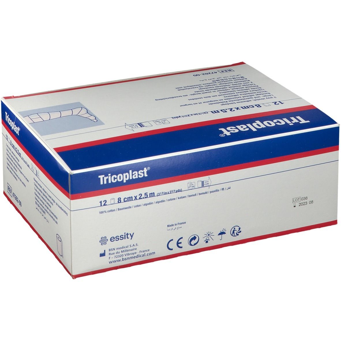 Tricoplast® 8 cm x 2,5 m