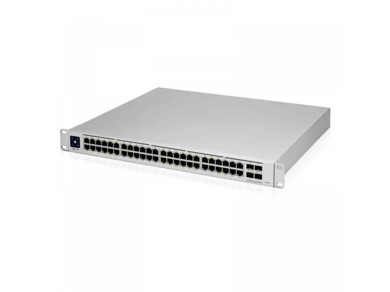 Ubiquiti UniFi Switch USW-PRO-48-POE - Switch - Administreret - 48 x 10/100/1000 (40 PoE , 8 PoE  )   4 x 10Gb Ethernet SFP  - monterbar på stativ - PoE   (600 W) - AC 120/230 V / DC 11,5/52 V