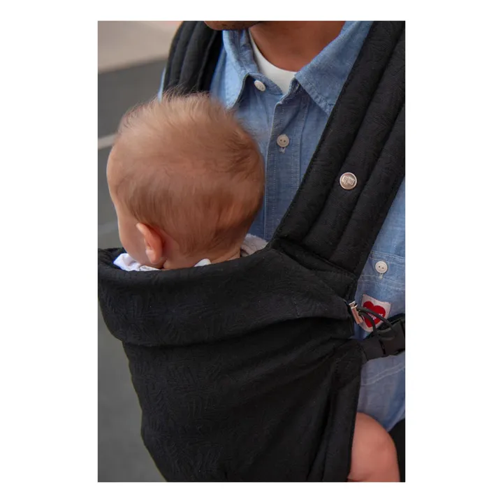 Mama Hangs Porte-bébé Carry & Bloom | Noir
