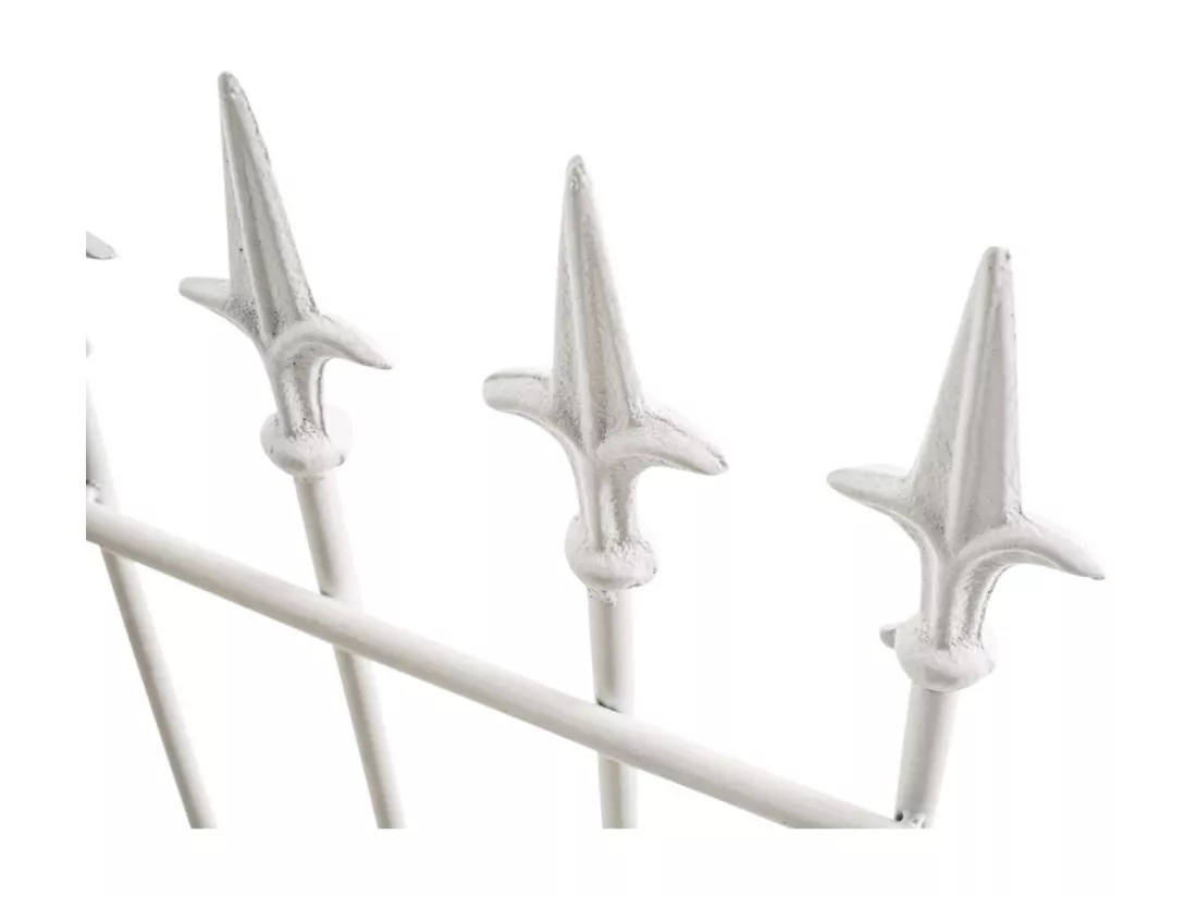 Lot de 2 Treillis - Métal - Blanc - Elisa