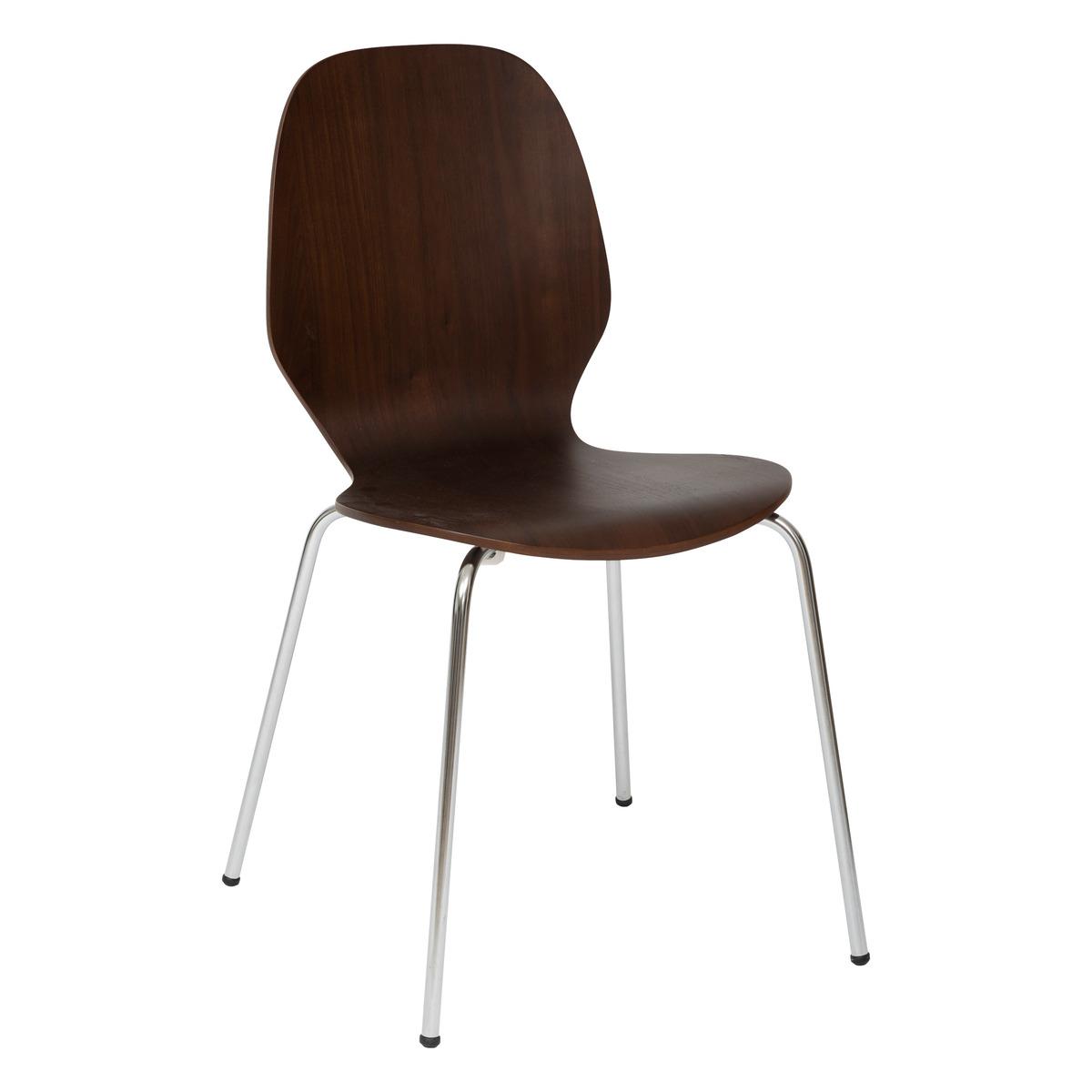 CHAISE OURO HEVEA ET NOYER