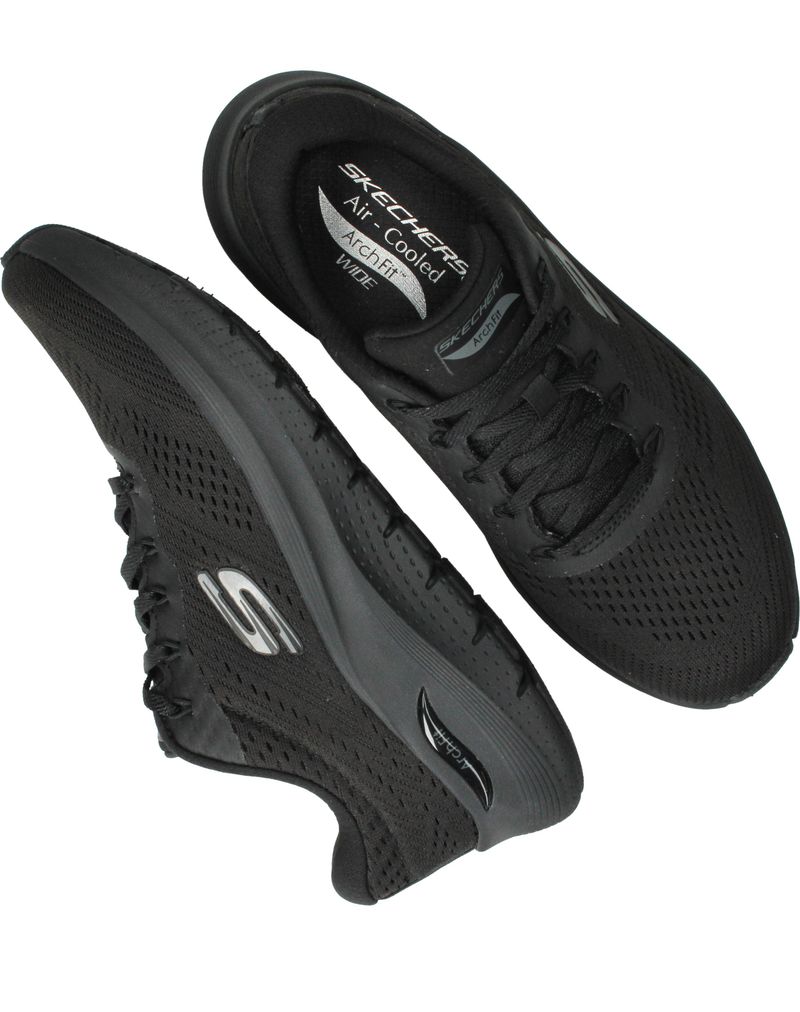 Skechers Arch Fit 2.0 Big League Sneakers Zwart Dames