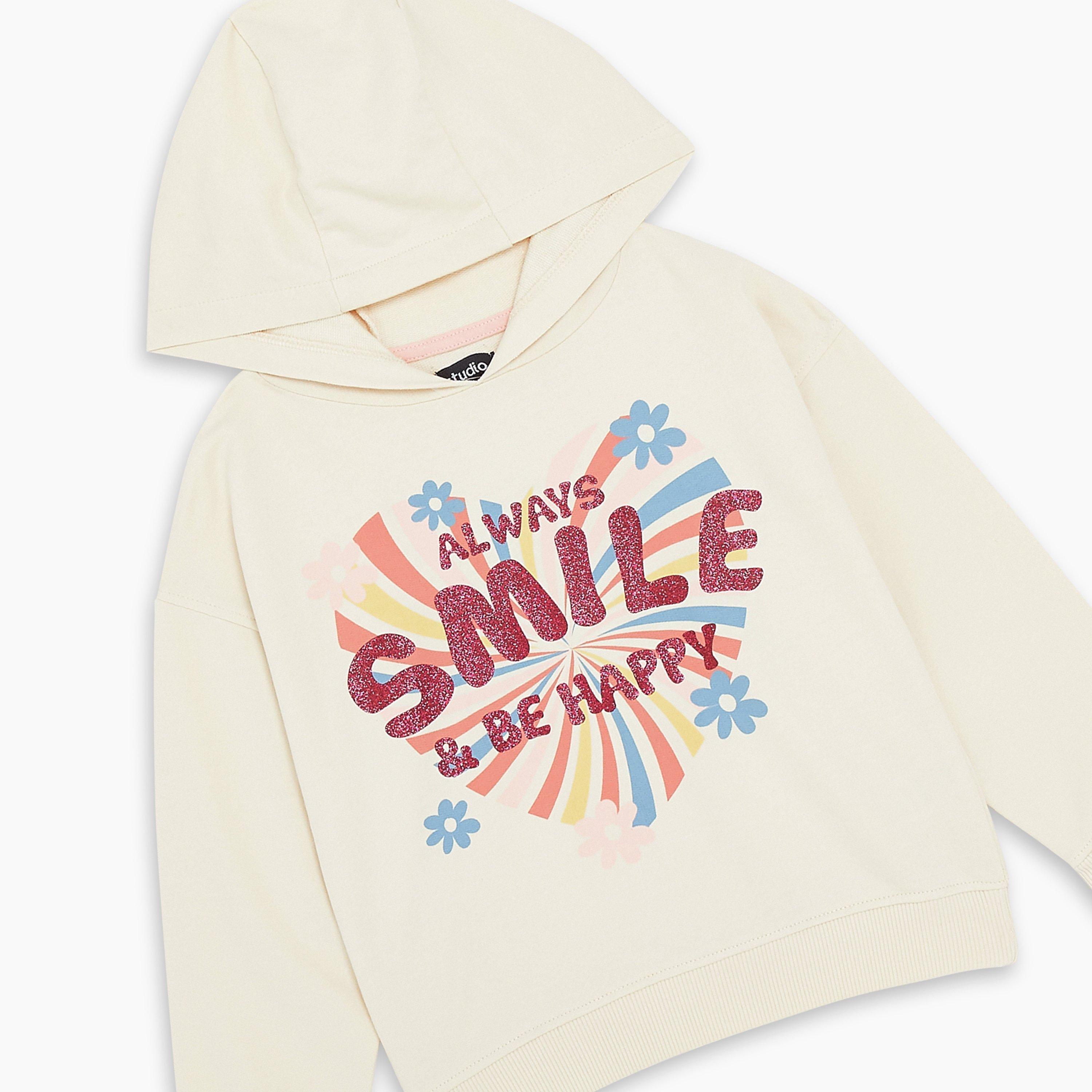 Be You Studio Younger Girls Smile Hoody